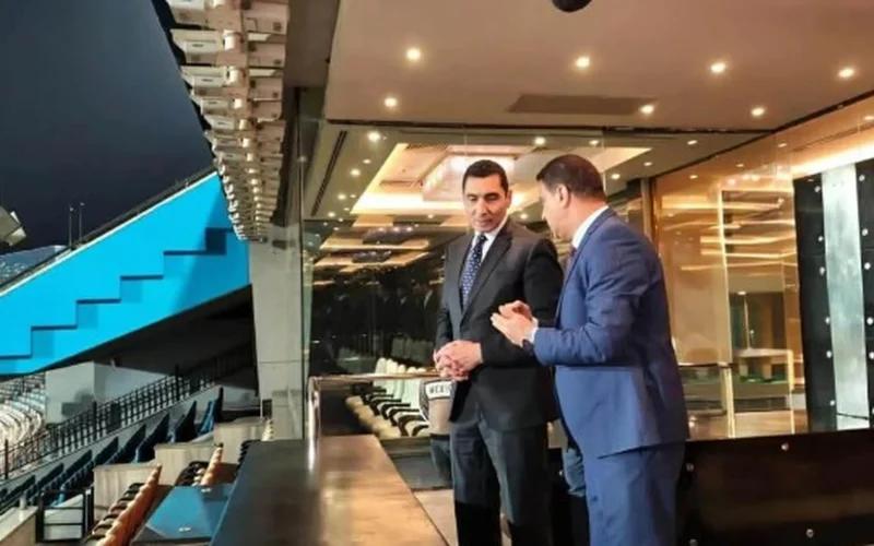 وزير الشباب والرياضة يتفقد إستاد القاهرة استعدادًا للمباريات المقبلة